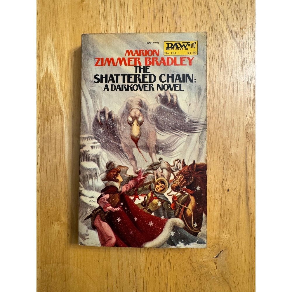 The‎ Shattered Chain A Darkover Novel Marion Zimmer Bradley DAW Books 1976